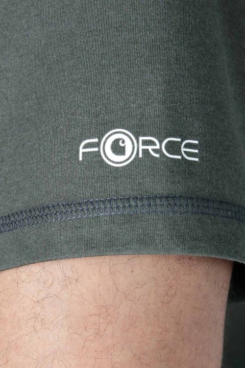 Koszulka Carhartt Force Mid Logo Graphic Carbon Koszulka Carhartt Force Mid Logo Graphic Carbon