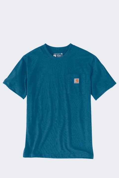 Koszulka Carhartt Pocket SS Deep Lagoon Koszulka Carhartt Pocket SS Deep Lagoon