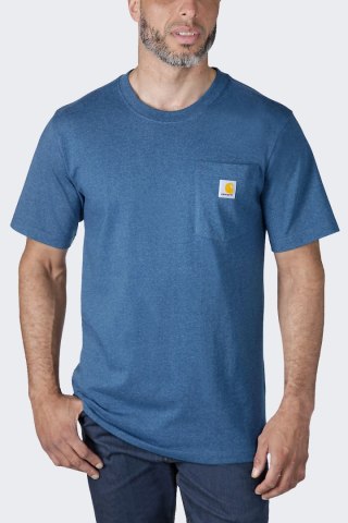 Koszulka Carhartt Pocket SS Deep Lagoon