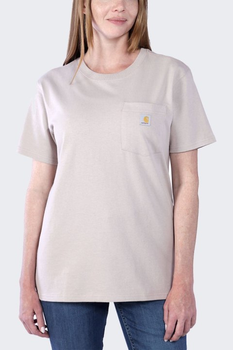 Koszulka Carhartt WK87 Pocket SS Mink Koszulka Carhartt WK87 Pocket SS Mink