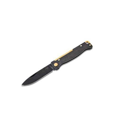 Nóż Boker Plus Atlas Black Stonewash Brass Nóż Boker Plus Atlas Black Stonewash Brass