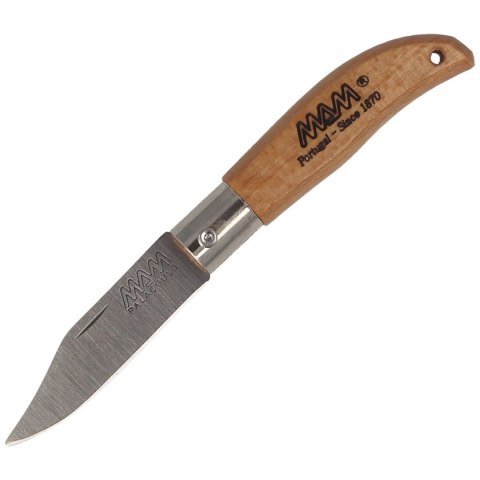 Nóż MAM Iberica Mini, Light Beech Wood 45mm (2001- Nóż MAM Iberica Mini, Light Beech Wood 45mm (2001-