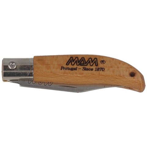 Nóż MAM Iberica Mini, Light Beech Wood 45mm (2001- Nóż MAM Iberica Mini, Light Beech Wood 45mm (2001-
