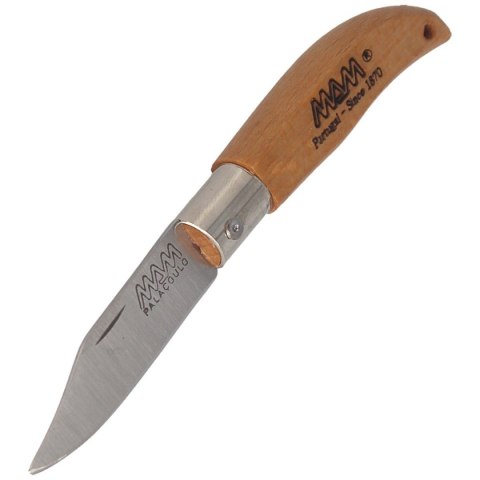 Nóż MAM Iberica Mini, Light Beech Wood 45mm (2001- Nóż MAM Iberica Mini, Light Beech Wood 45mm (2001-