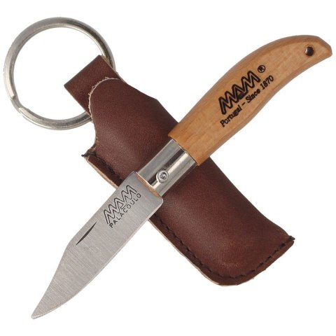 Nóż MAM Iberica Mini, Light Beech Wood 45mm (2001- Nóż MAM Iberica Mini, Light Beech Wood 45mm (2001-