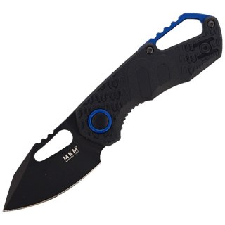 Nóż MKM Isonzo Clip Point Black FRN, Black Idrogli
