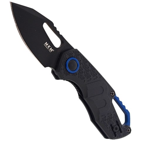Nóż MKM Isonzo Clip Point Black FRN, Black Idrogli