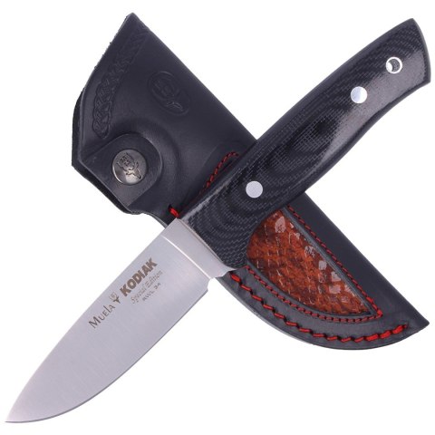 Nóż Muela Kodiak Black Micarta, Satin RWL34 (KODIA Nóż Muela Kodiak Black Micarta, Satin RWL34 (KODIA