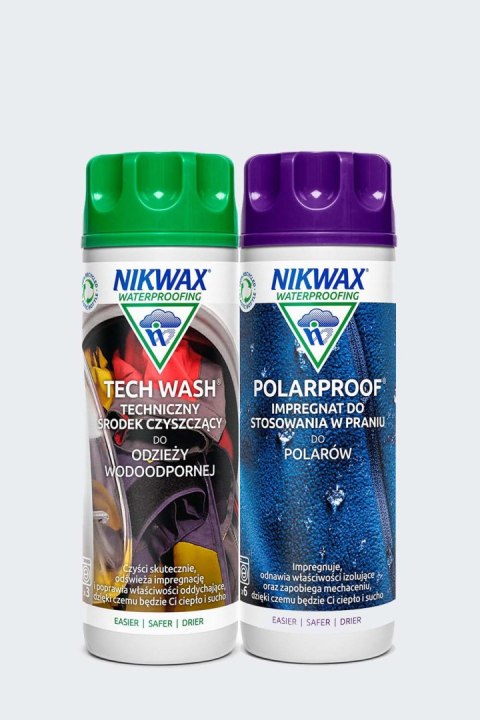 Zestaw Nikwax Tech Wash Nikwax Polar Proof Wash Zestaw Nikwax Tech Wash Nikwax Polar Proof Wash