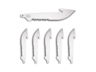 6 ostrzy Outdor Edge DropPoint Serrated 300