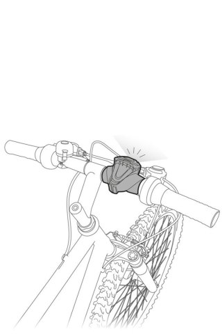 Adapter Rowerowy do Czołówek Petzl Po 2022r BLACK