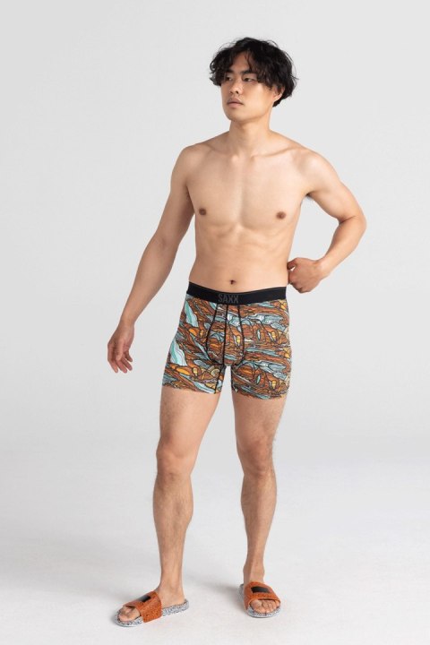 Bokserki Saxx Quest Slim Fit CARVED LANDSCAPE MULT