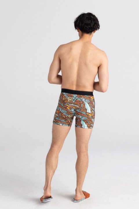 Bokserki Saxx Quest Slim Fit CARVED LANDSCAPE MULT