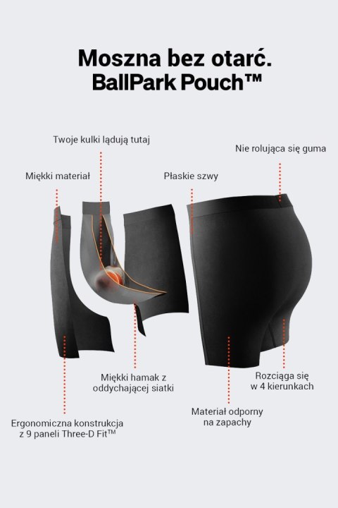 Bokserki Saxx Quest Slim Fit CARVED LANDSCAPE MULT