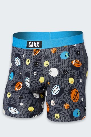 Bokserki Saxx Vibe Slim Fit BALLS TO THE WALLS BLA