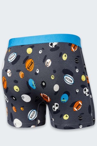 Bokserki Saxx Vibe Slim Fit BALLS TO THE WALLS BLA