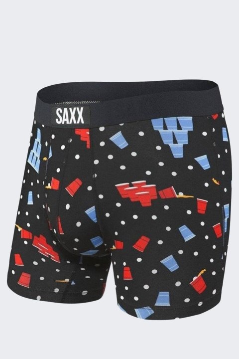 Bokserki Saxx Vibe Slim Fit BLACK BEER CHAMPS Bokserki Saxx Vibe Slim Fit BLACK BEER CHAMPS