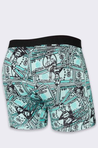 Bokserki Saxx Vibe Slim Fit COLD HARD CASH ICE GRE