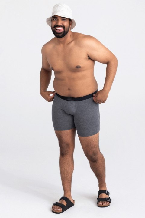 Bokserki Saxx Vibe Slim Fit GRAPHITE HEATHER Bokserki Saxx Vibe Slim Fit GRAPHITE HEATHER