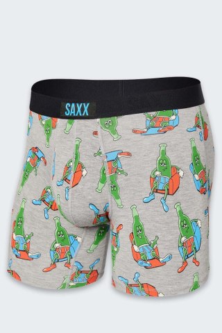 Bokserki Saxx Vibe Slim Fit PANTS DRUNK GREY HEATH