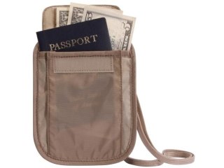 Eagle Creek Undercover Neck Wallet Mocha
