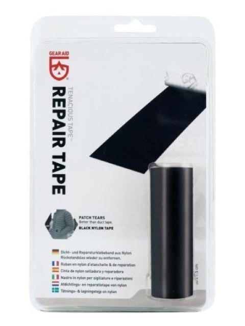 GearAid Tenacious Tape Repair Tape Black Nylon GearAid Tenacious Tape Repair Tape Black Nylon