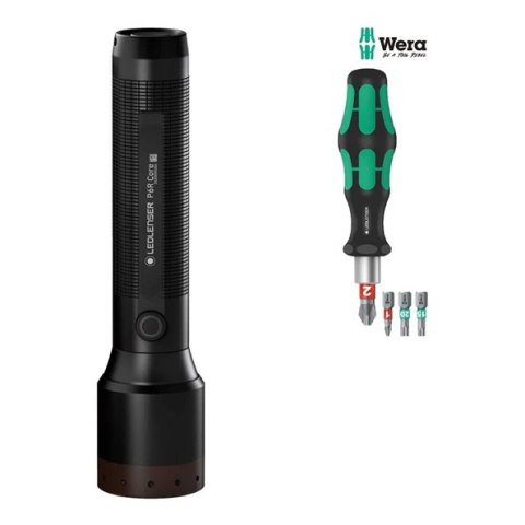 Latarka Ledlenser P6R Core + zestaw WERA Latarka Ledlenser P6R Core + zestaw WERA