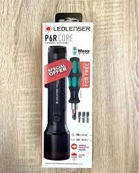 Latarka Ledlenser P6R Core + zestaw WERA