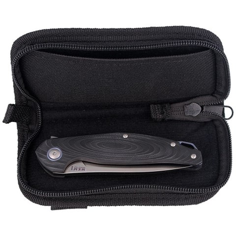 Nóż MKM Goccia Black G10, Satin Finish by Jens Ans