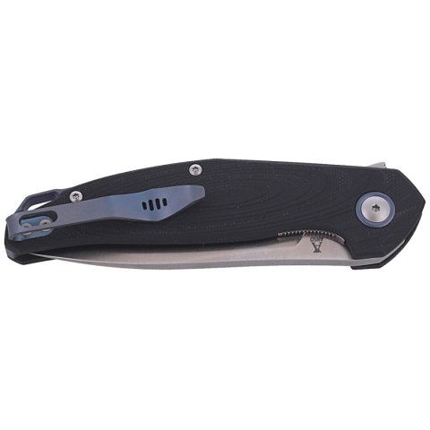 Nóż MKM Goccia Black G10, Satin Finish by Jens Ans