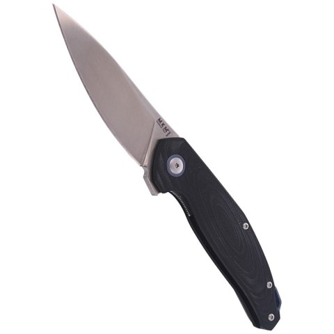 Nóż MKM Goccia Black G10, Satin Finish by Jens Ans