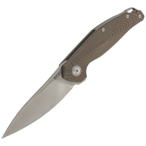 Nóż MKM Goccia Bronze Stonewashed Titanium, Satin
