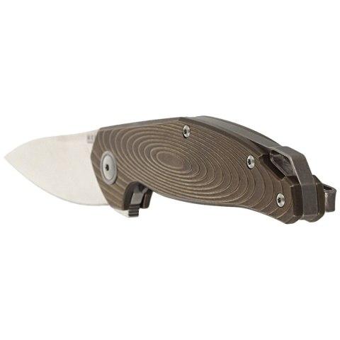 Nóż MKM Goccia Bronze Stonewashed Titanium, Satin