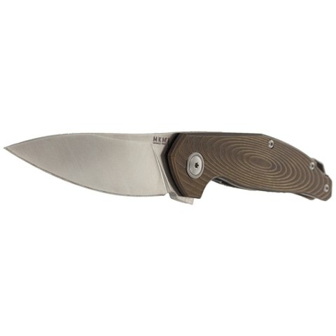 Nóż MKM Goccia Bronze Stonewashed Titanium, Satin