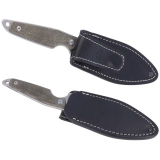 Nóż MKM Makro 2 Green Micarta, Stonewash M390 by V
