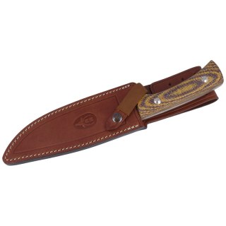 Nóż Muela Jabali Brown Micarta, Satin 170mm (JABAL