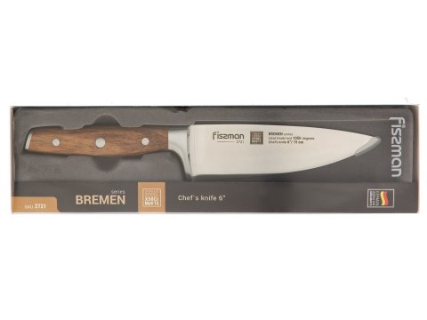 Nóż Szefa Kuchni 15 cm Fissman Bremen 2721 Nóż Szefa Kuchni 15 cm Fissman Bremen 2721