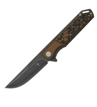 Nóż Womsi Wasp BrownBlack G10 S90V