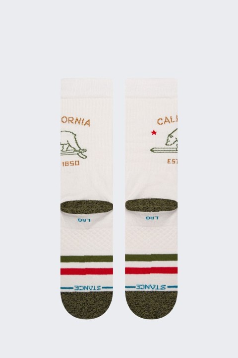 Skarpety Stance California Republic 2 1x OffWhite