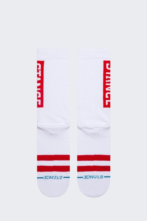 Skarpety Stance OG Crew 1 para WhiteRed Skarpety Stance OG Crew 1 para WhiteRed