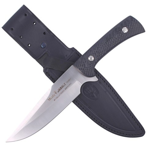 Nóż Muela Jabali Black Micarta, Satin 170mm (JABAL Nóż Muela Jabali Black Micarta, Satin 170mm (JABAL