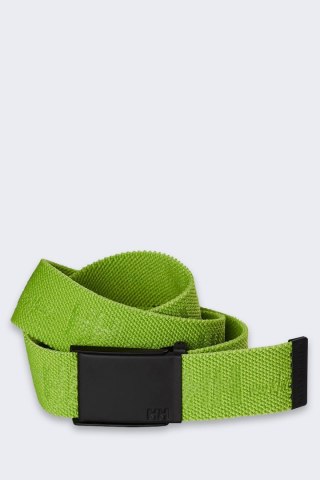 Pasek Helly Hansen Logo Webbing Belt Dark Lime