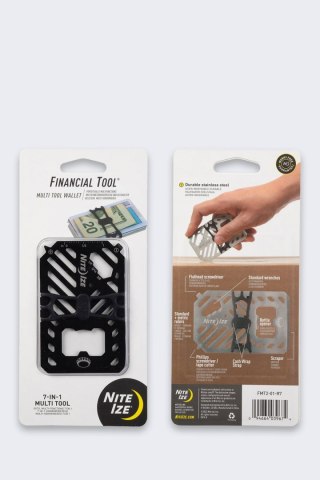Portfel Wielofunkcyjny Nite Ize Financial Black