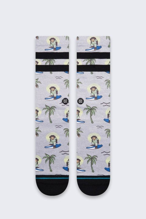 Skarpetki Stance Surfing Monkey Crew 3 par Grey Skarpetki Stance Surfing Monkey Crew 3 par Grey