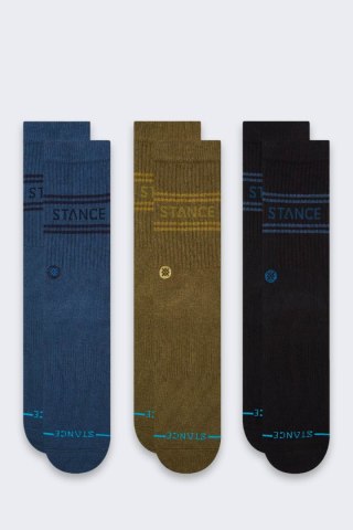 Skarpety Stance Basic Crew 3 pary Army