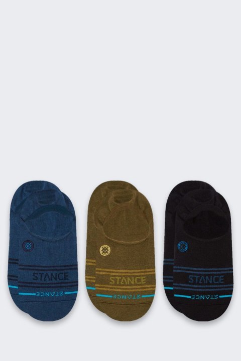 Skarpety Stance Basic No Show 3 pary Army Skarpety Stance Basic No Show 3 pary Army