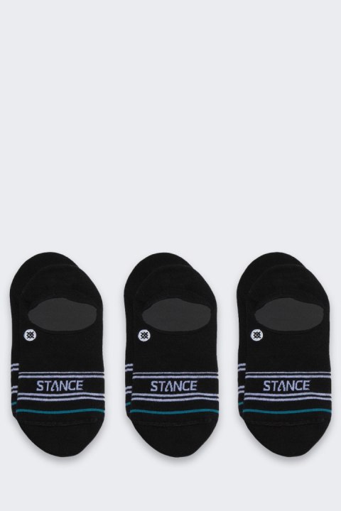 Skarpety Stance Basic No Show 3 pary Black Skarpety Stance Basic No Show 3 pary Black