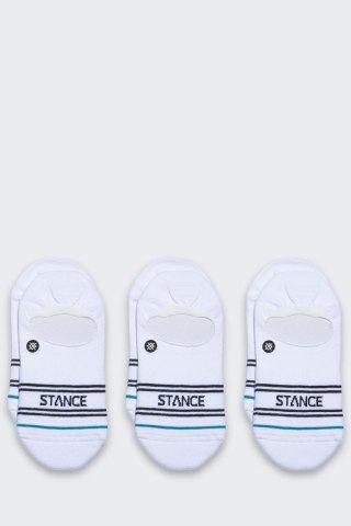 Skarpety Stance Basic No Show 3 pary White