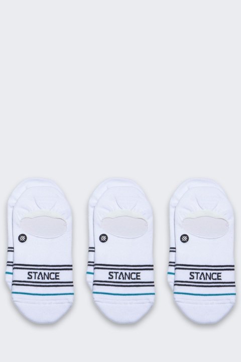 Skarpety Stance Basic No Show 3 pary White