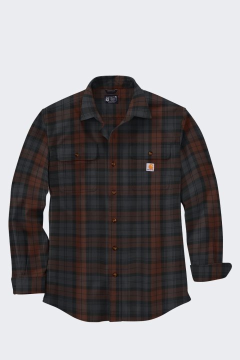 Koszula Flanelowa Carhartt Heavy Plaid Shirt Mocha Koszula Flanelowa Carhartt Heavy Plaid Shirt Mocha